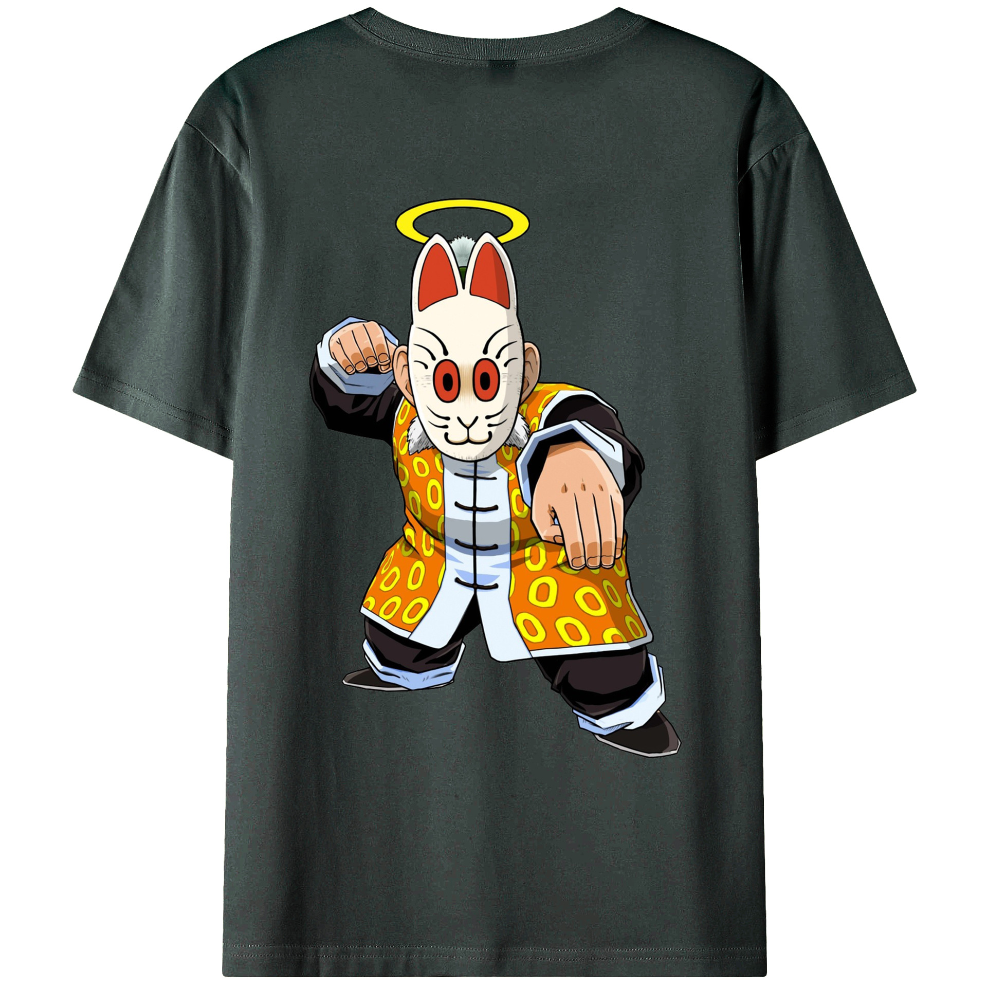 （画像用） ドラゴンボール DRAGON BALL 綿100％ メンズ半袖Tシャツ（バックプリント） 通気性